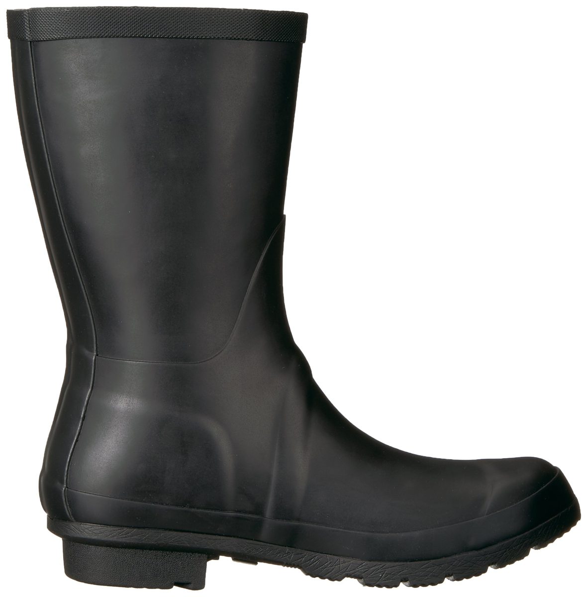 Amazon Brand - 206 Collective Women's Linden Mid Rain Boot, Black, 8 B US