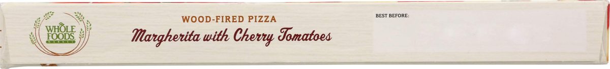 WHOLE FOODS MARKET Margherita Pizza with Cherry Tomatoes, 11.5 OZ
