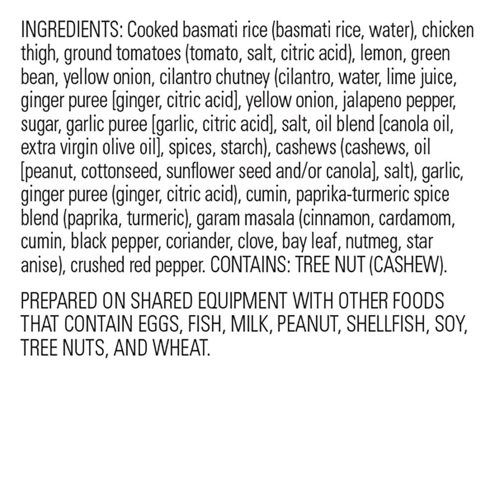 AMAZON Masala Chicken Curry with Toasted Cumin Green Beans, 42 OZ