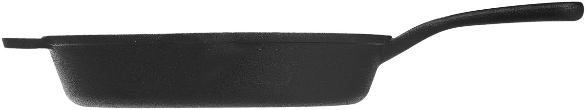 AmazonBasics Pre-Seasoned Cast Iron Skillet - 26 cm