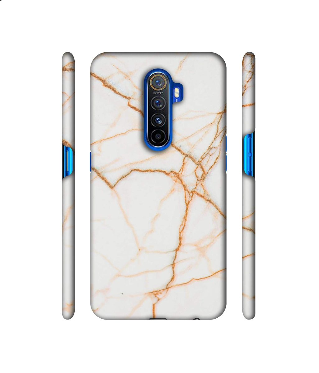 Amazon Brand - Solimo Designer White Marble 3D Printed Hard Back Case Mobile Cover for Oppo Reno Ace/Realme X2 Pro