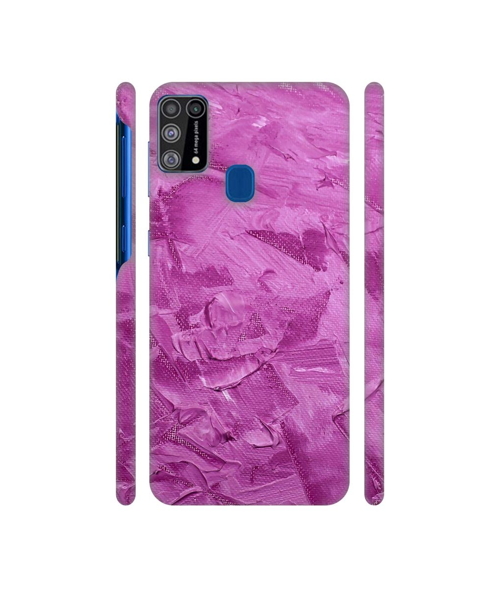 Amazon Brand - Solimo Designer Pink Paint 3D Printed Hard Back Case Mobile Cover for Samsung Galaxy M31