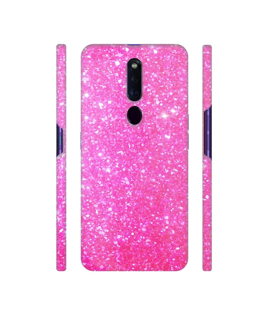 Amazon Brand - Solimo Designer Pink Sparkle 3D Printed Hard Back Case Mobile Cover for Oppo F11 Pro