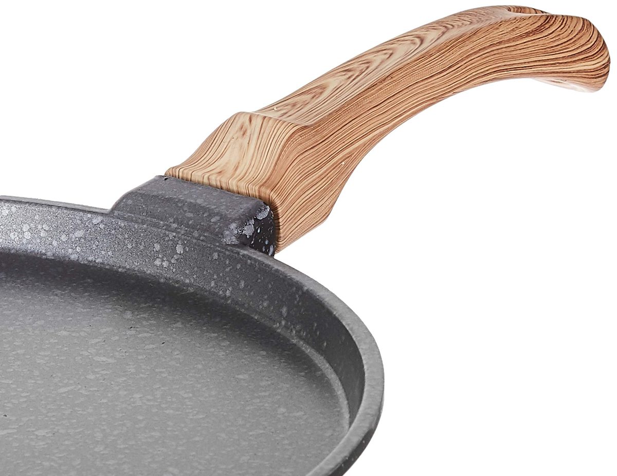 Amazon Brand - Solimo Die Cast Aluminium Non Stick Tawa (28cm, 5 layer coating)