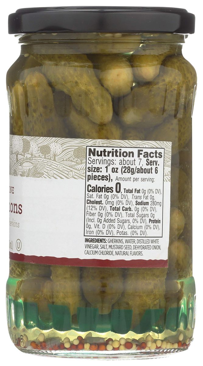 365 Everyday Value, Extra Fine Cornichons, 11.6 fl oz