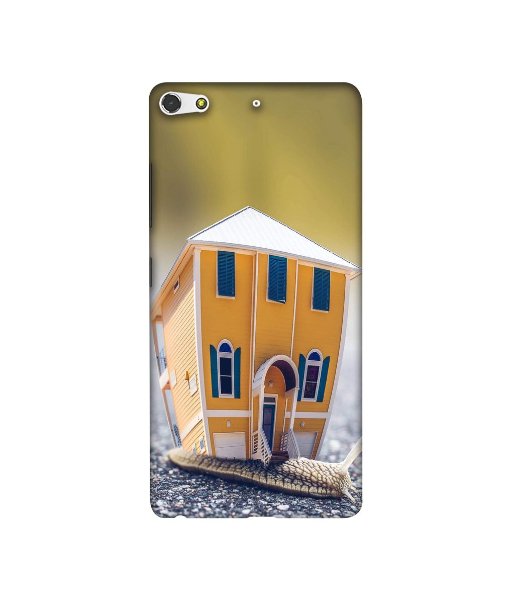 Amazon Brand - Solimo Designer Snail Hut 3D Printed Hard Back Case Mobile Cover for Gionee Elife S7