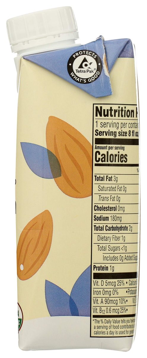 365 EVERYDAY VALUE Vanilla Unsweetened Almond Milk, 8 FZ