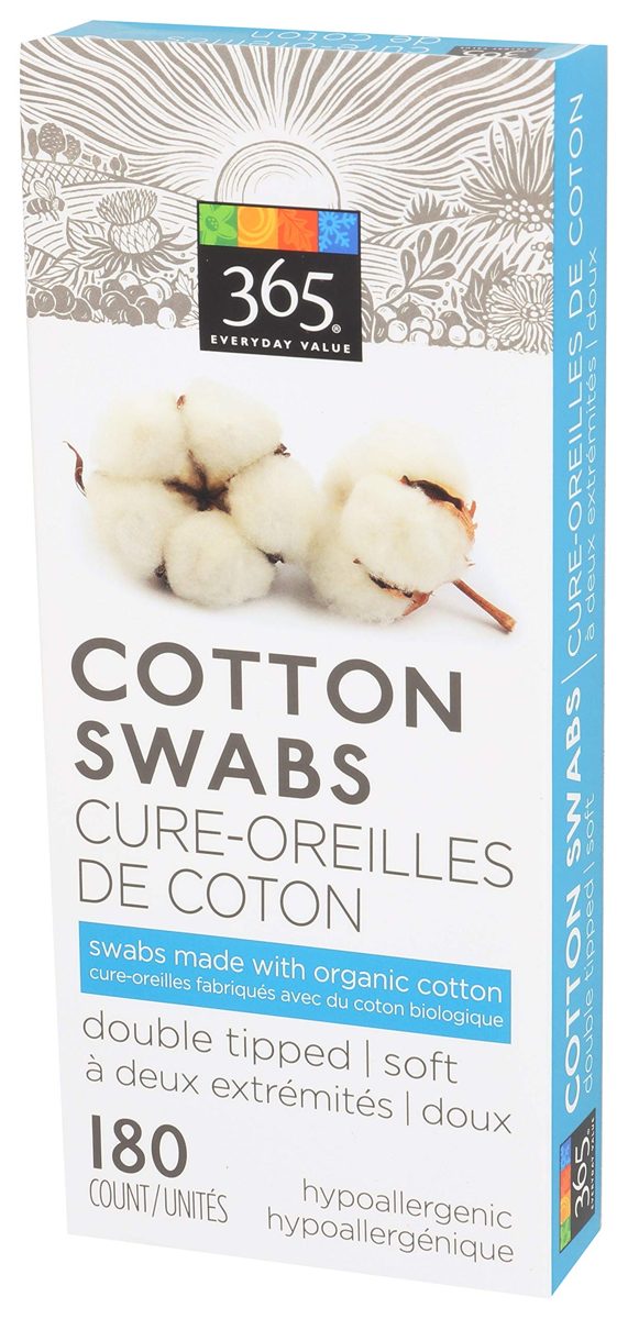 365 Everyday Value, Cotton Swabs, 180 ct