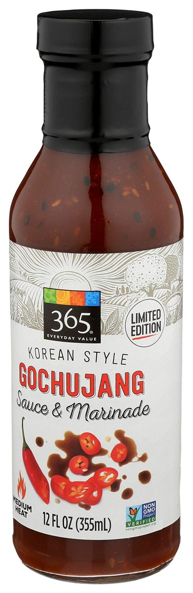 365 Everyday Value, Korean Style Gochujang Sauce & Marinade, 12 fl oz