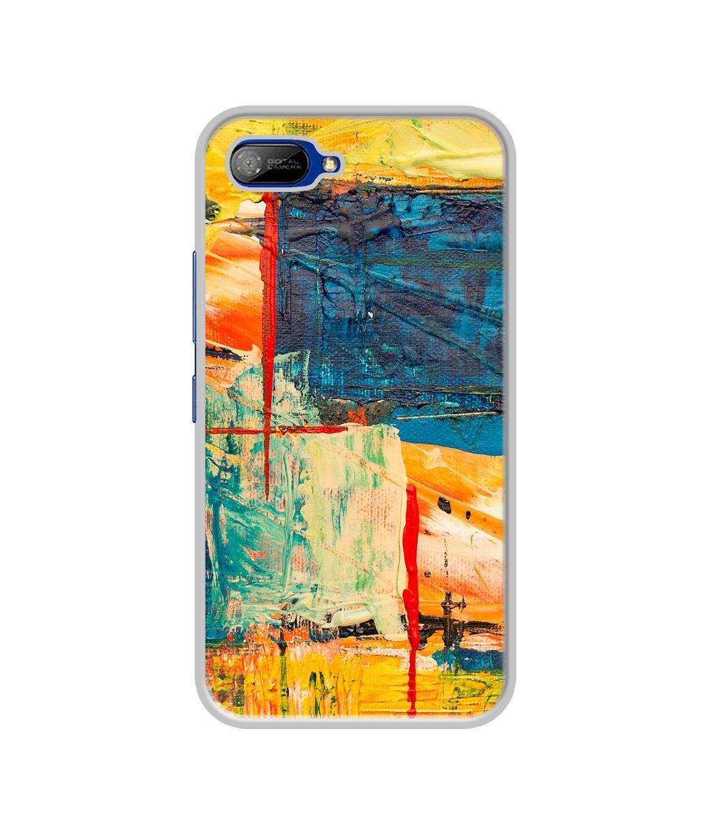 Amazon Brand - Solimo Designer Multicolor Box UV Printed Soft Back Case Mobile Cover for Itel A25