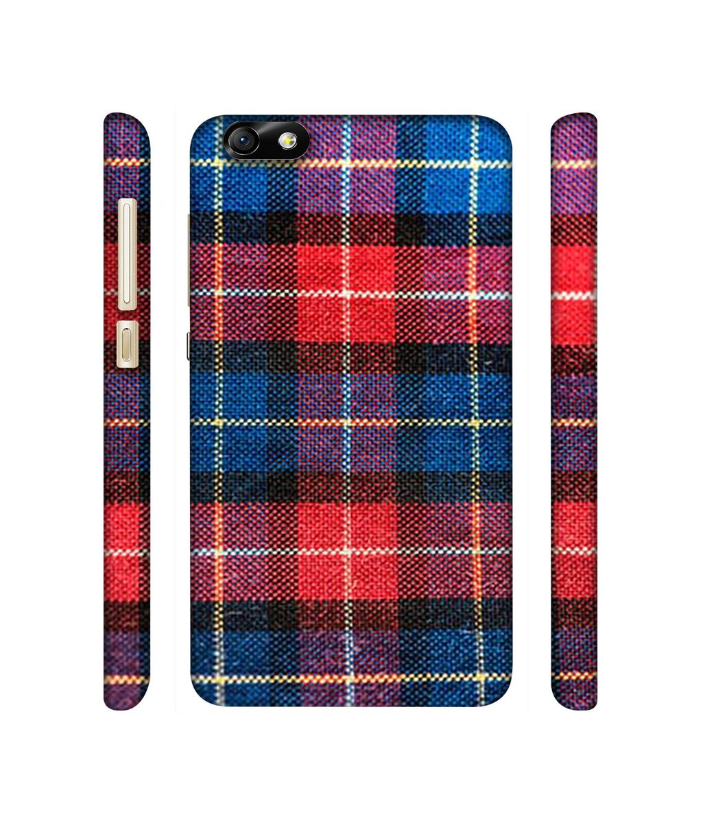 Amazon Brand - Solimo Designer Check Cloth 3D Printed Hard Back Case Mobile Cover for Huawei Honor 4X