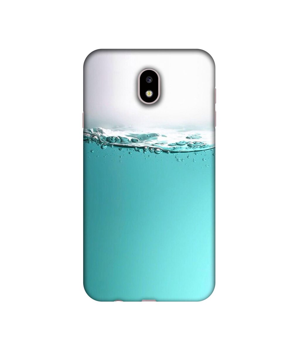 Amazon Brand - Solimo Designer Half Fill UV Printed Soft Back Case Mobile Cover for Samsung Galaxy J7 Pro