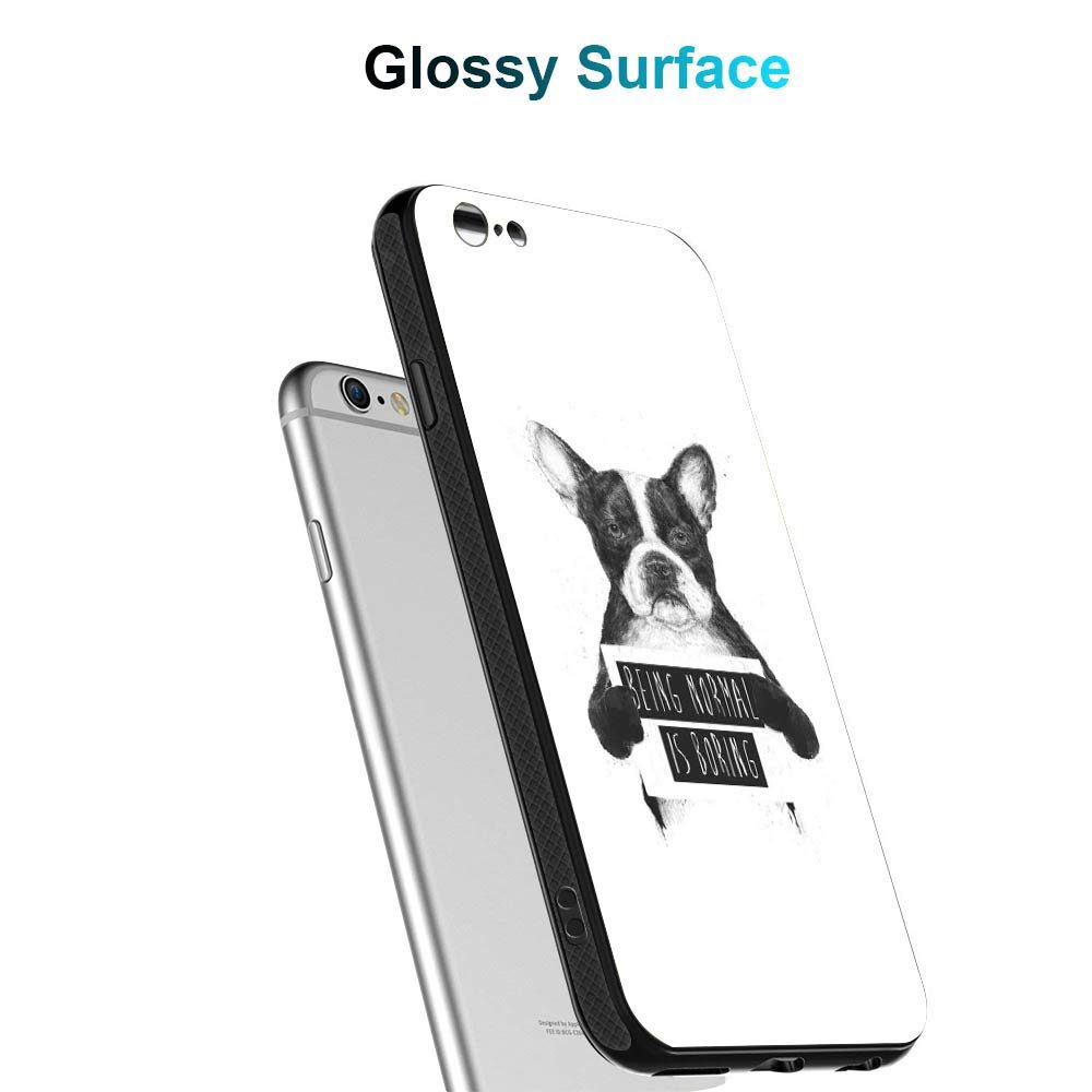 Amazon Brand - Solimo Designer Normal is Boring Text Printed Hard Back Case Mobile Cover for Apple iPhone 8/7 (D1180)