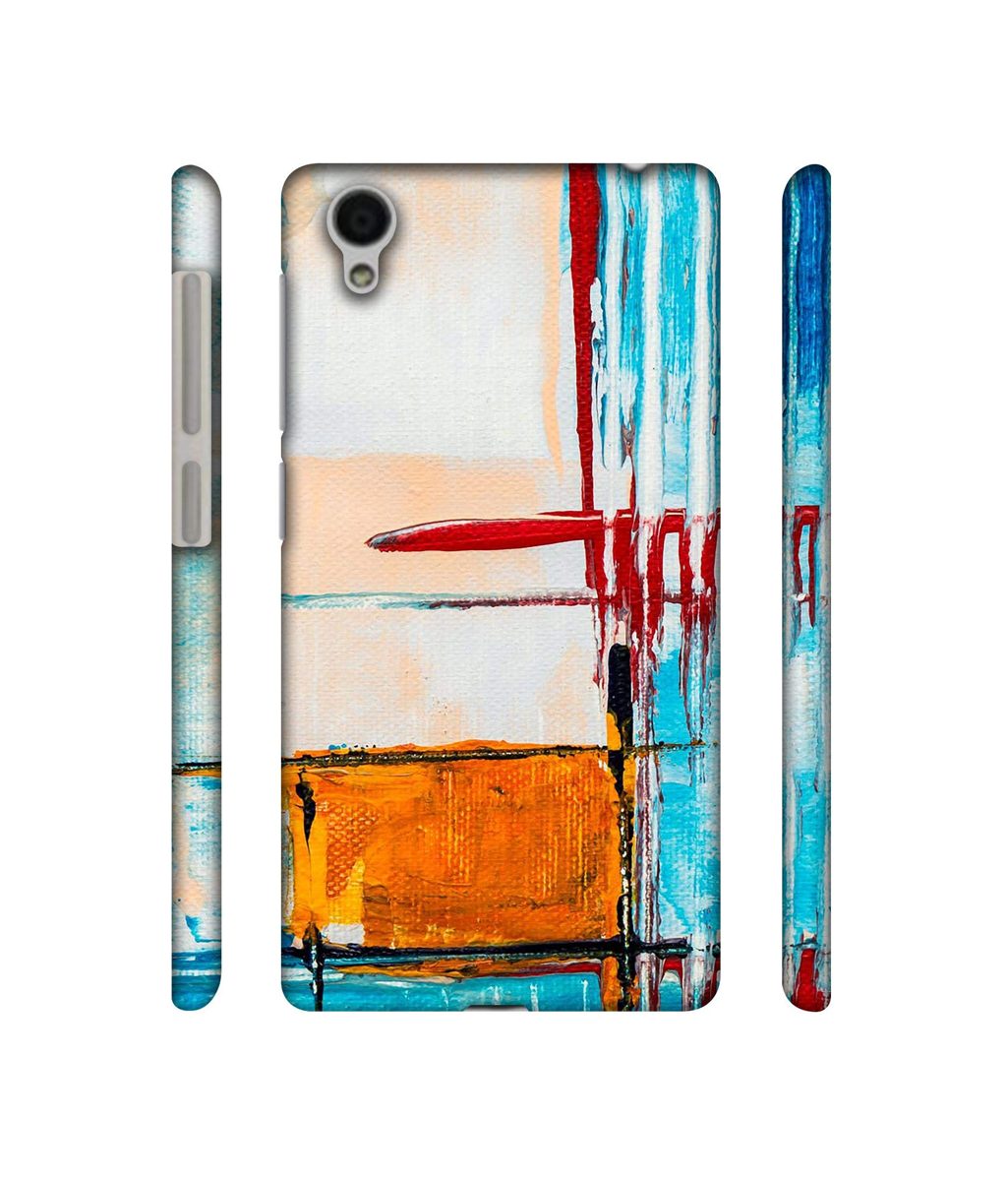 Amazon Brand - Solimo Designer Glass Paint 3D Printed Hard Back Case Mobile Cover for Vivo Y51L