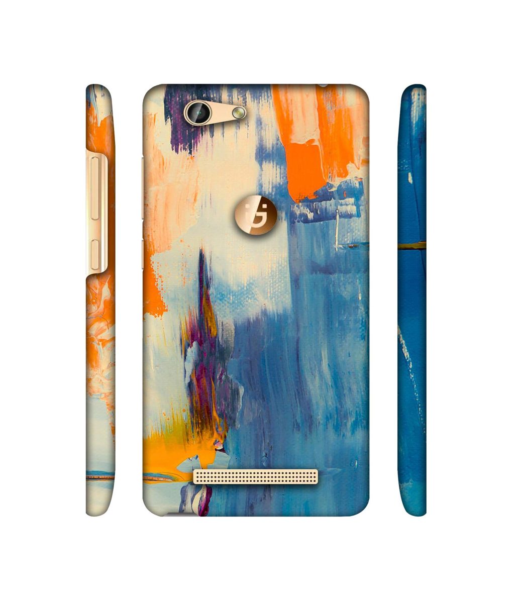 Amazon Brand - Solimo Designer Multicolor Brush Texture 3D Printed Hard Back Case Mobile Cover for Gionee F103 Pro