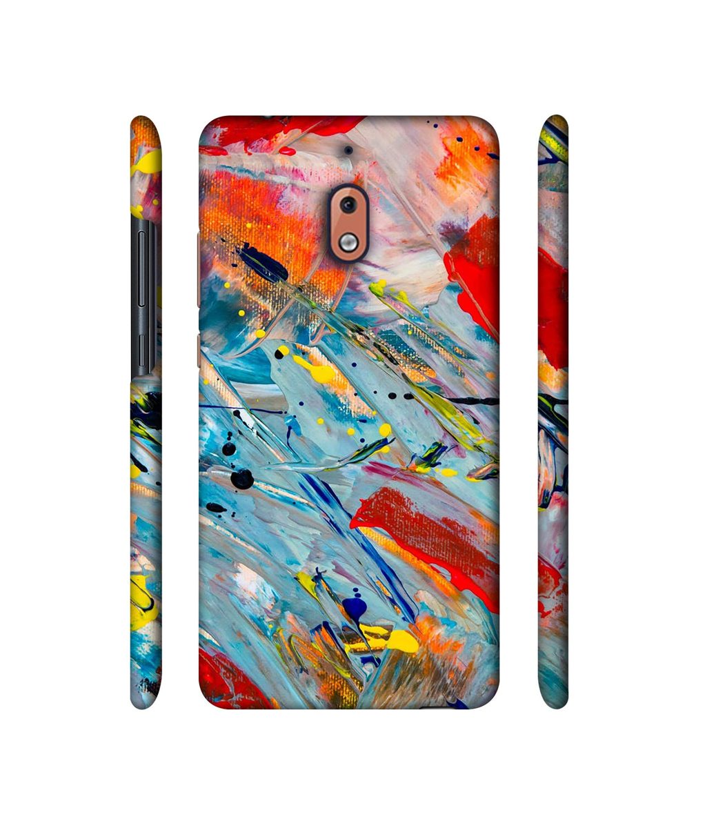 Amazon Brand - Solimo Designer Colour Texture 3D Printed Hard Back Case Mobile Cover for Nokia 2.1