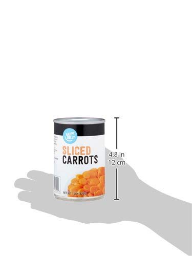 Amazon Brand - Happy Belly Sliced Carrots, 15 oz