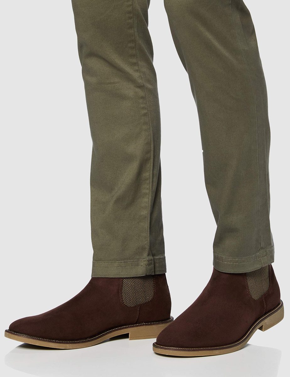 find. Marsh_syntetic, Men's Chelsea Boots, Rich Brown, 7 UK (41 EU)