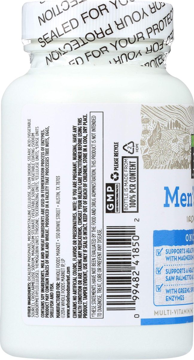 365 Everyday Value, Men’s Multi Iron-Free, 90 ct