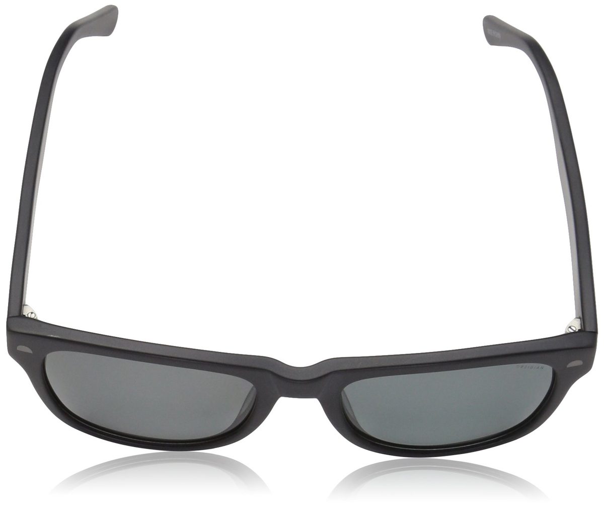 Obsidian Sunglasses for Women or Men Polarized Square Frame 04, Matte Black, 54 mm