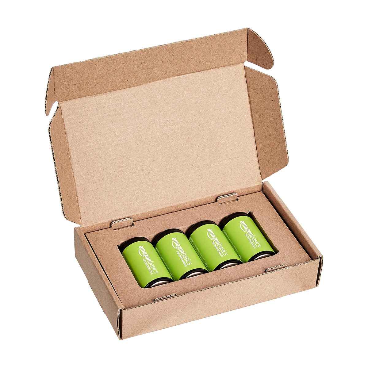 AmazonBasics Ni-MH Pre-Charged Rechargeable Batteries, 1000 Cycle