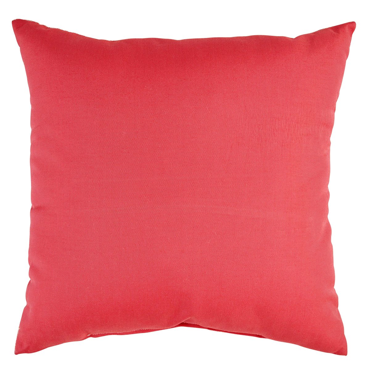 Amazon Brand – Rivet Contemporary Outdoor Throw Pillow - 20 x 20 Inch, Coral