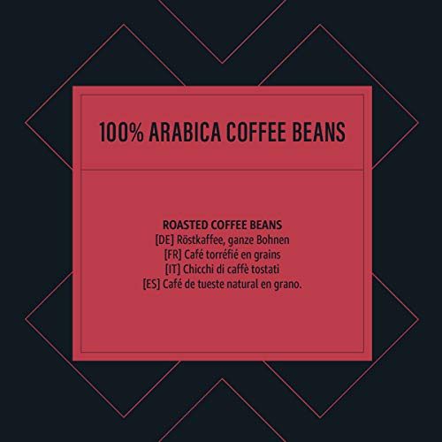 Amazon Brand - Happy Belly Coffee Beans 100% Arabica  2 kg (2 x 1 kg)