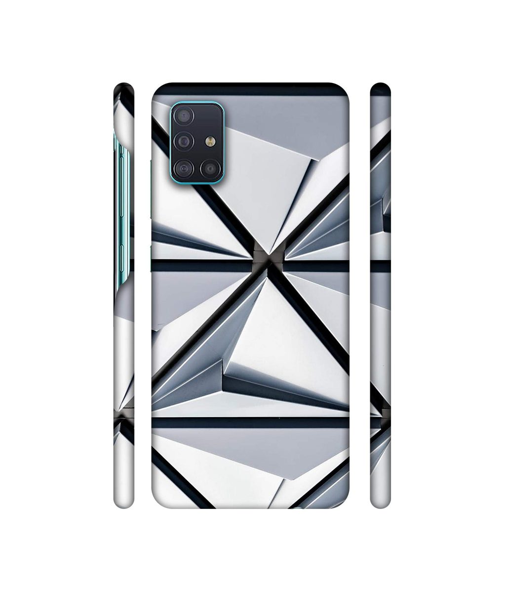 Amazon Brand - Solimo Designer Hexagon Texture 3D Printed Hard Back Case Mobile Cover for Samsung Galaxy A51