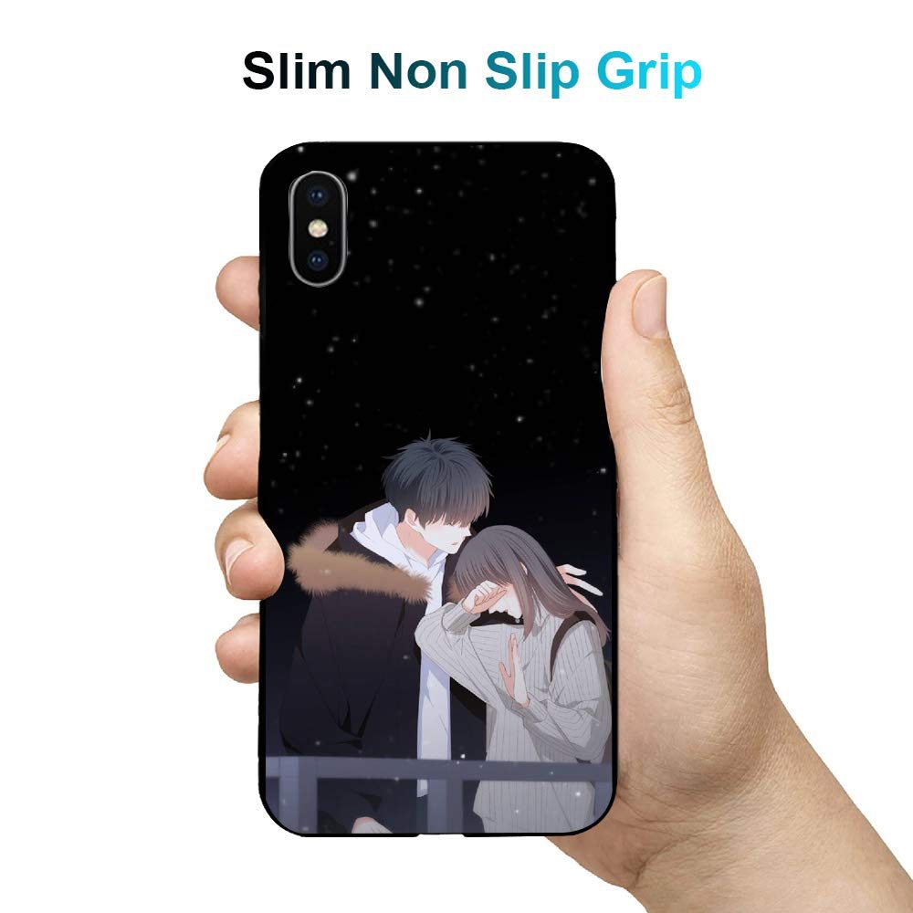 Amazon Brand - Solimo Designer Star Printed Hard Back Case Mobile Cover for Apple iPhone X/Xs (D1250)