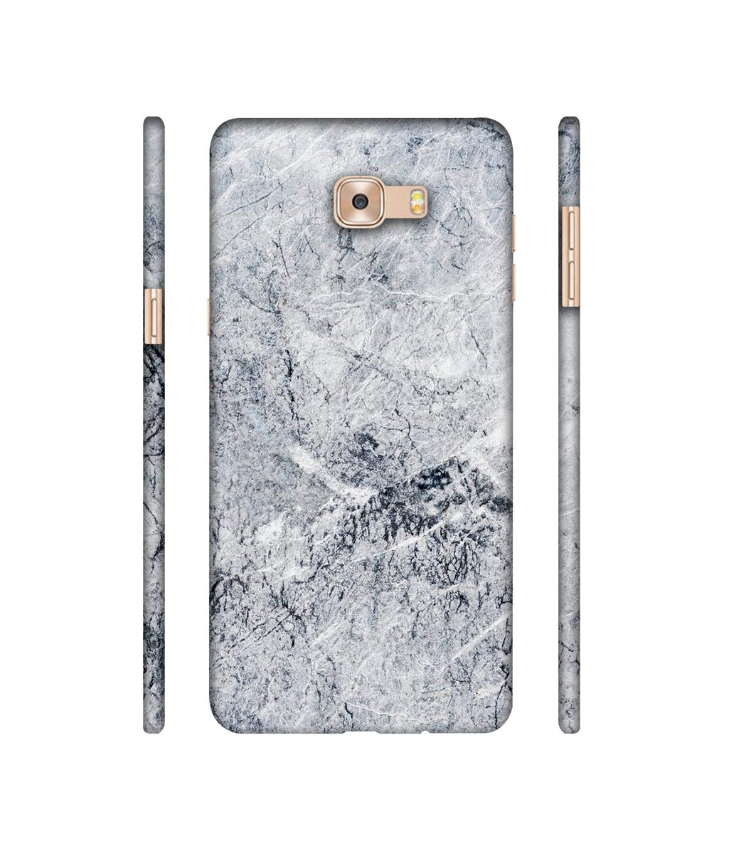 Amazon Brand - Solimo Designer Grayish Marble 3D Printed Hard Back Case Mobile Cover for Samsung Galaxy C9 Pro