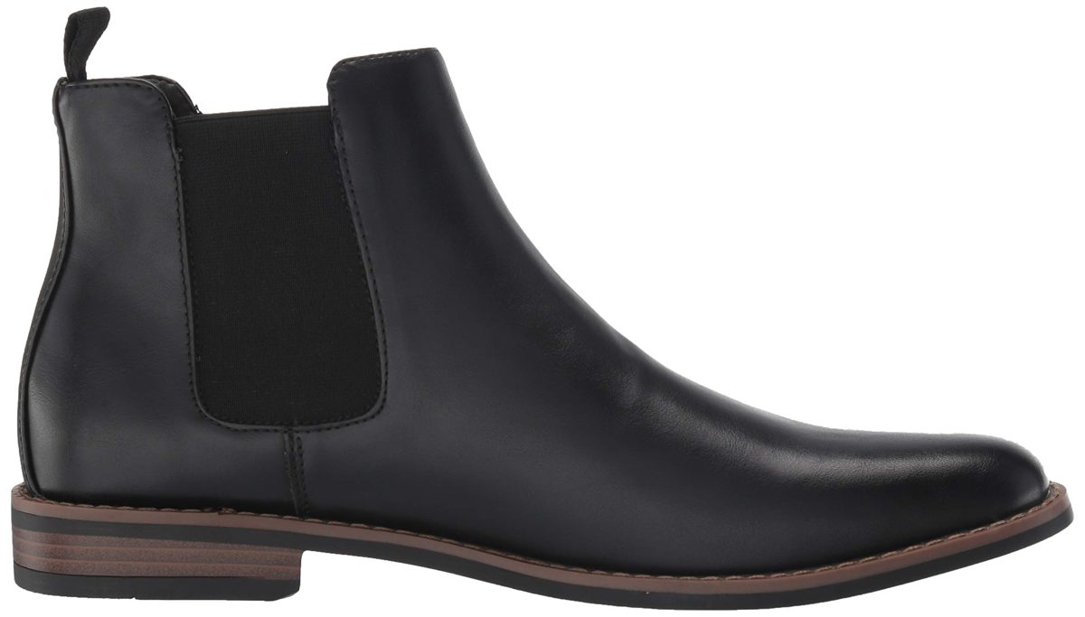 Amazon Essentials Men's Quinton Chelsea Boot, Black, 8 Medium US