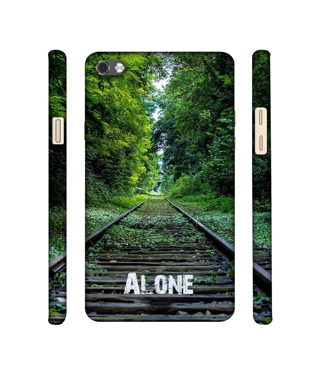 Amazon Brand - Solimo Designer Alone 3D Printed Hard Back Case Mobile Cover for Micromax Canvas Sliver 5 Q450