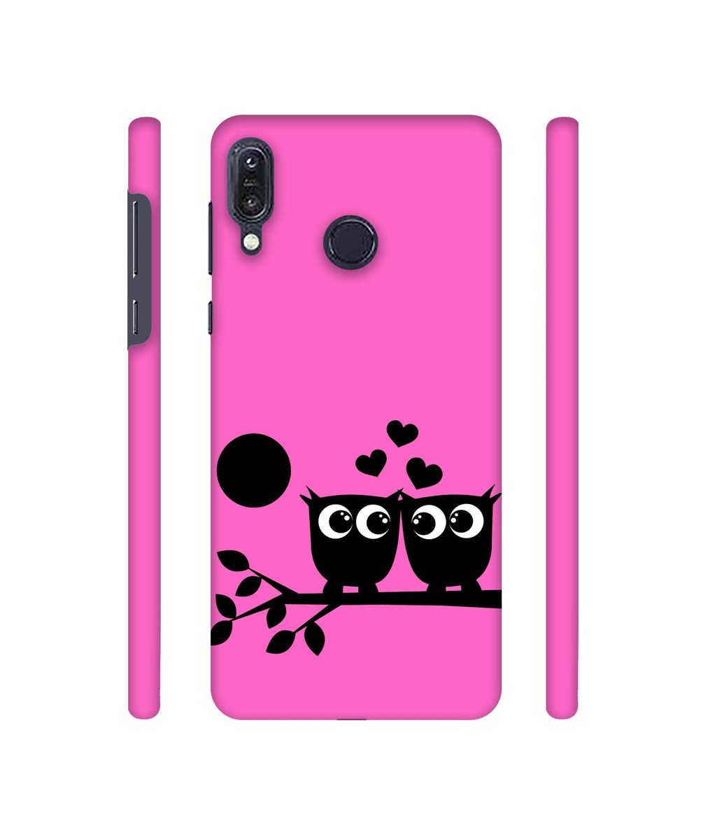 Amazon Brand - Solimo Designer Love Birds Vector 3D Printed Hard Back Case Mobile Cover for Asus Zenfone Max M1 ZB555KL