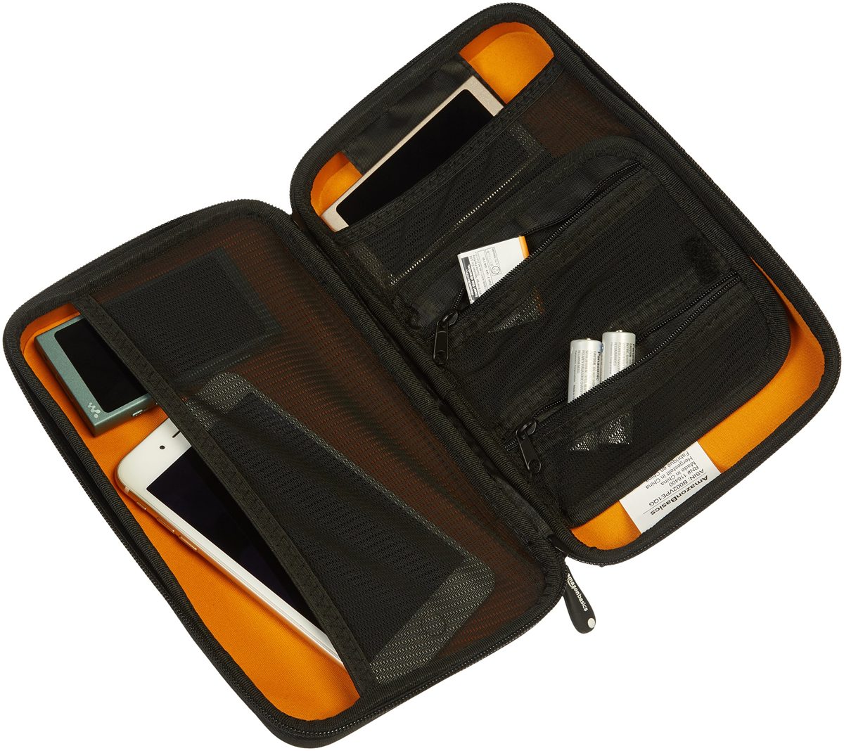 AmazonBasics Travel Case Electronic Devices (e.g. GPS, MP3 Portables, Nintendo DS)