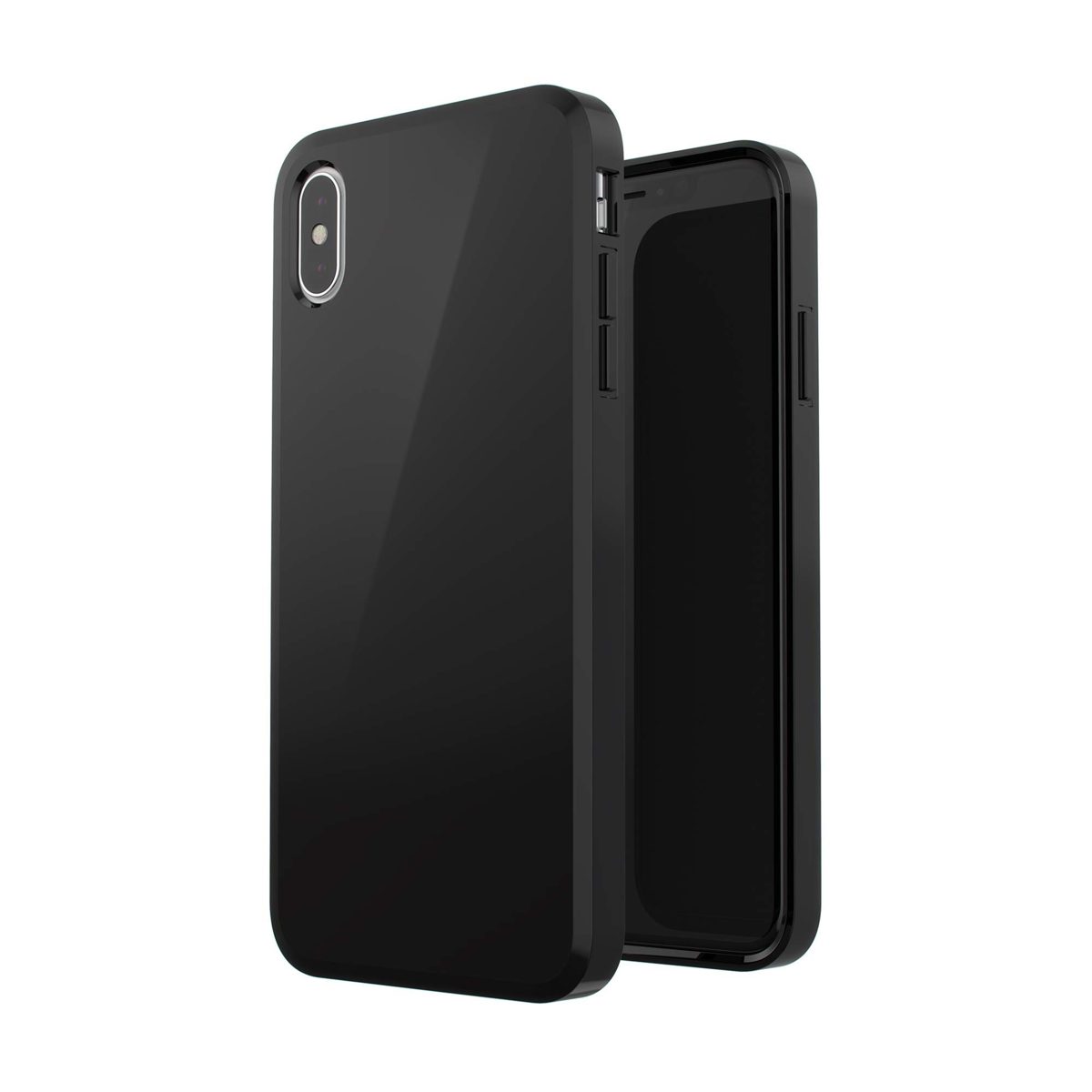 AmazonBasics Slim Case for iPhone Xs Max, Black (Renewed)