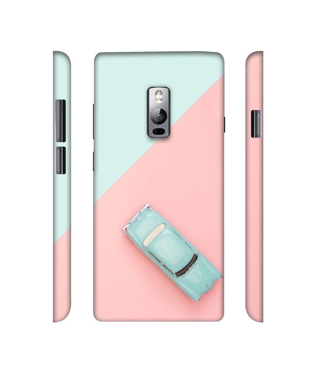 Amazon Brand - Solimo Designer Toy Car 3D Printed Hard Back Case Mobile Cover for OnePlus 2