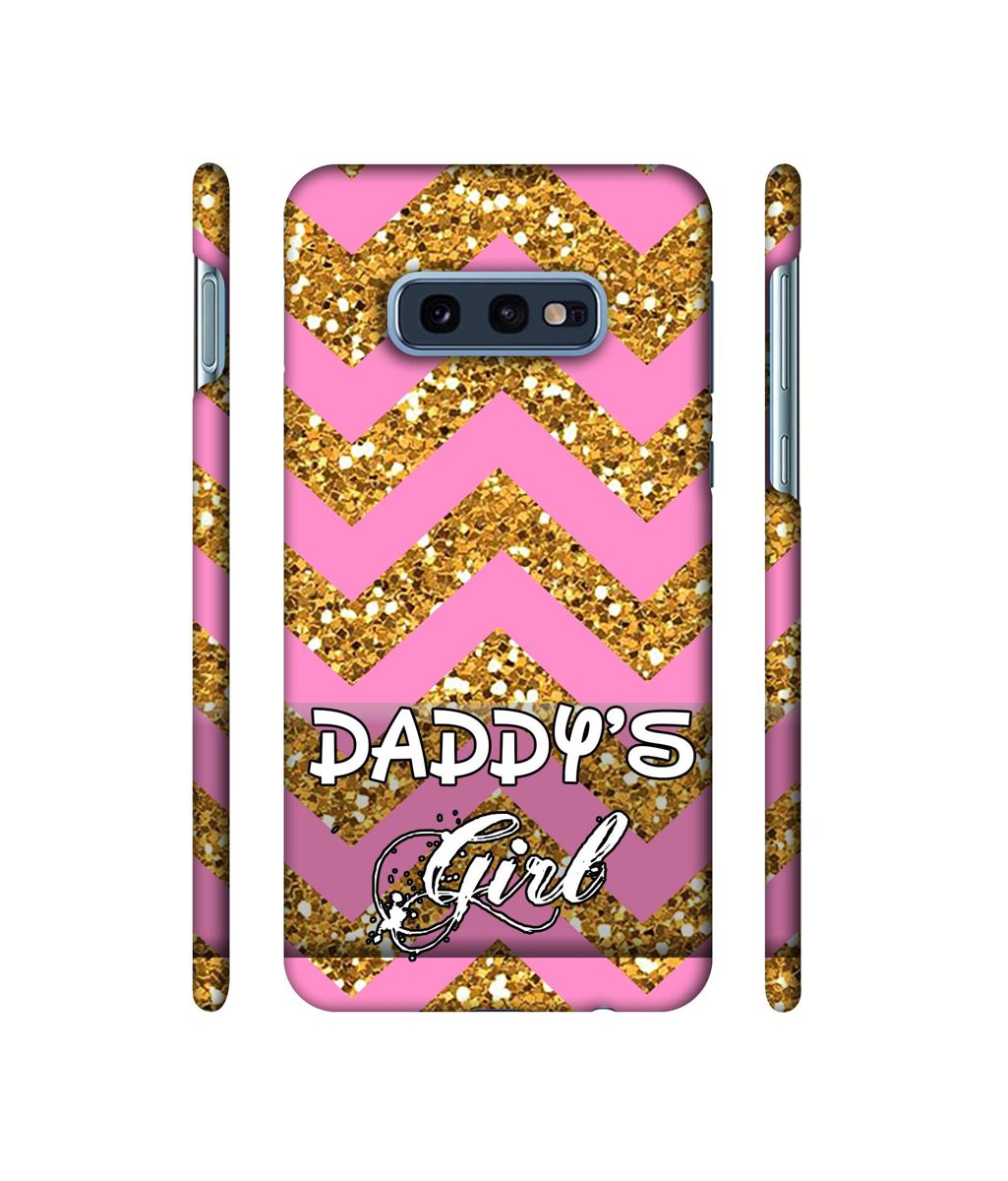 Amazon Brand - Solimo Designer Daddy's Girl 3D Printed Hard Back Case Mobile Cover for Samsung Galaxy S10e