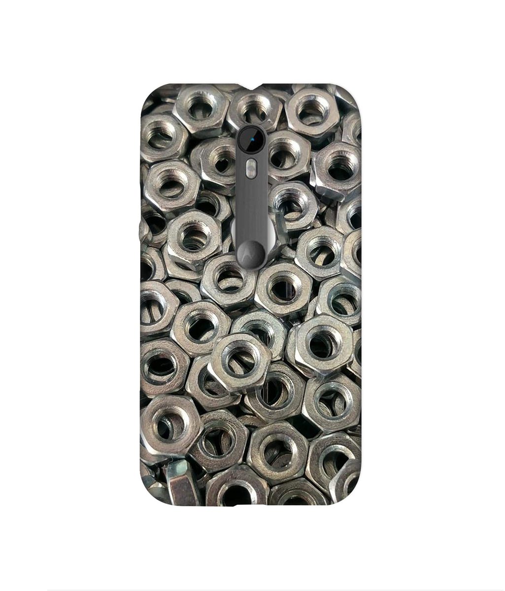 Amazon Brand - Solimo Designer Nut Bolt 3D Printed Hard Back Case Mobile Cover for Motorola Moto G 3rd Generation