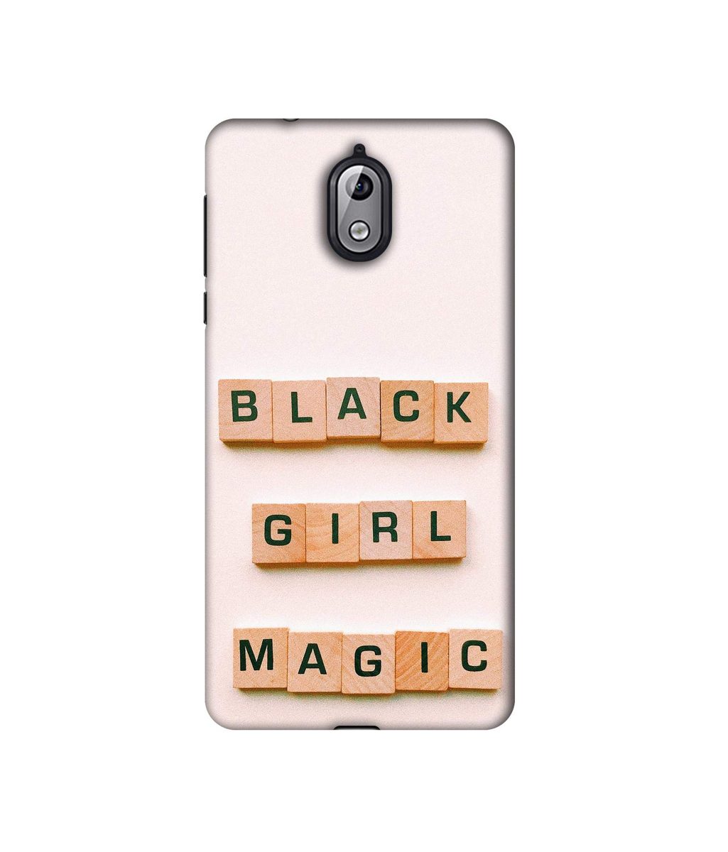 Amazon Brand - Solimo Designer Black Girl Magic 3D Printed Hard Back Case Mobile Cover for Nokia 3.1
