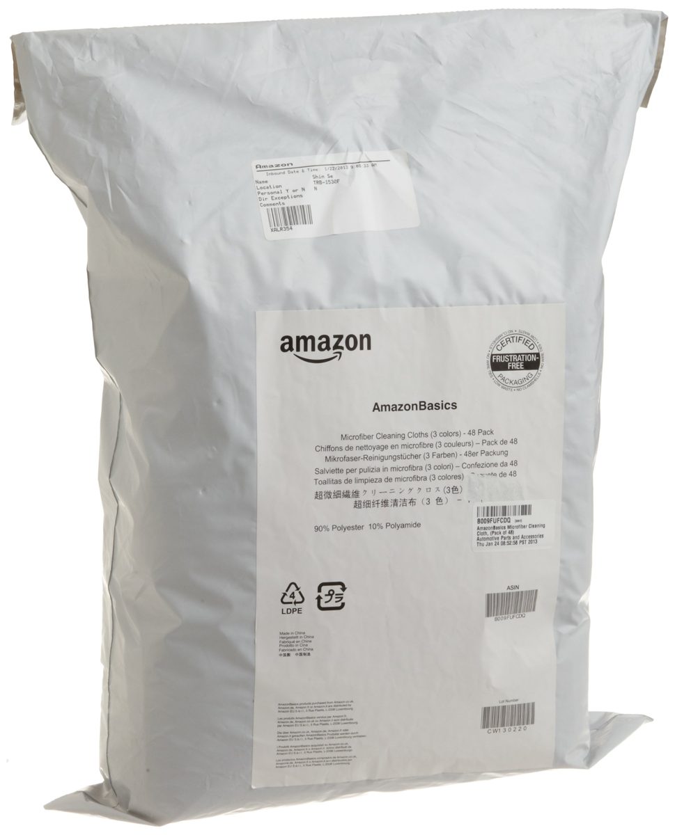 AmazonBasics Microfiber Cleaning Cloth