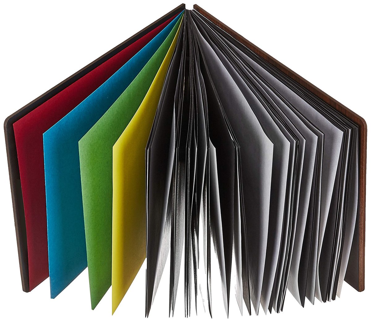 Amazon Brand - Solimo DIY 2 in 1 Photo Album and Scrapbook, 25 x 16 cm, I Love You