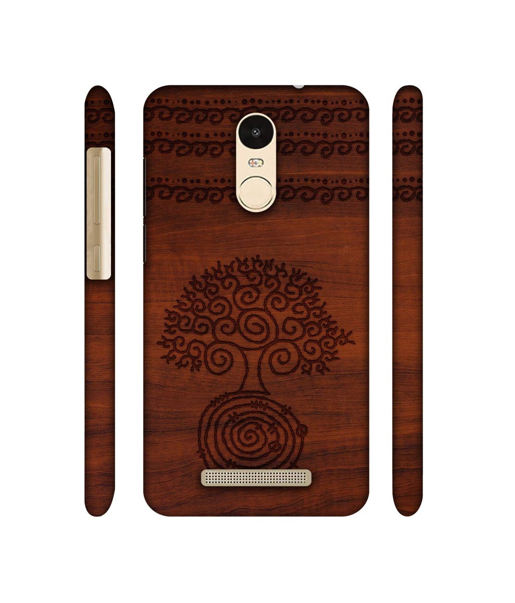Amazon Brand - Solimo Designer Engraved Patten 3D Printed Hard Back Case Mobile Cover for Xiaomi Redmi Note 3