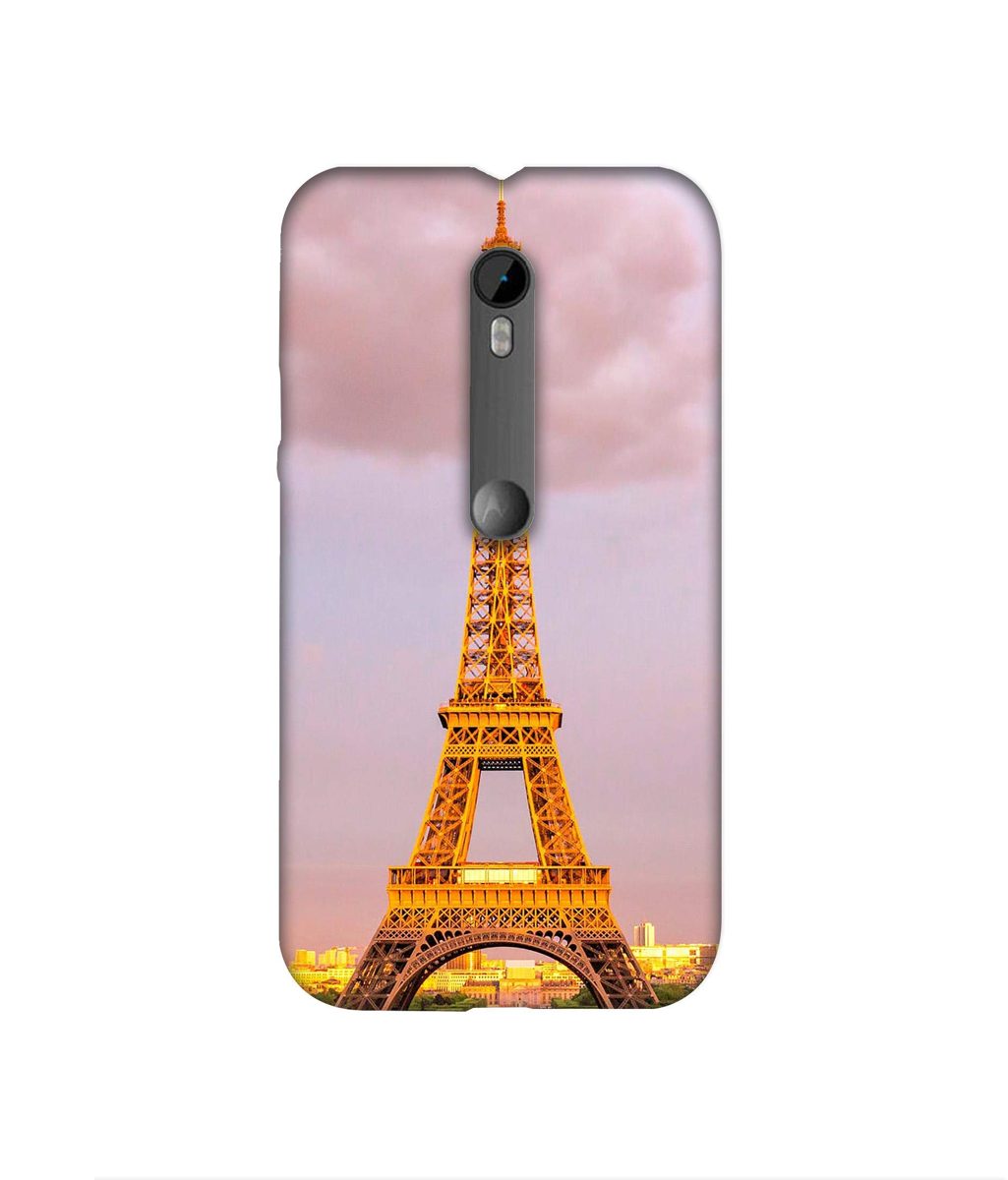 Amazon Brand - Solimo Designer Eiffel Tower Paris 3D Printed Hard Back Case Mobile Cover for Motorola Moto G 3rd Generation