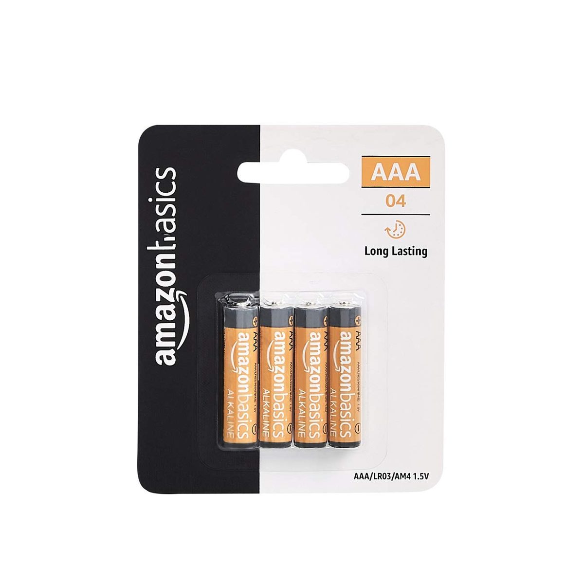 AmazonBasics AAA Performance Alkaline Non-Rechargeable Batteries (12 X 4-Pack) - Blister Packaging (Packaging May Vary)