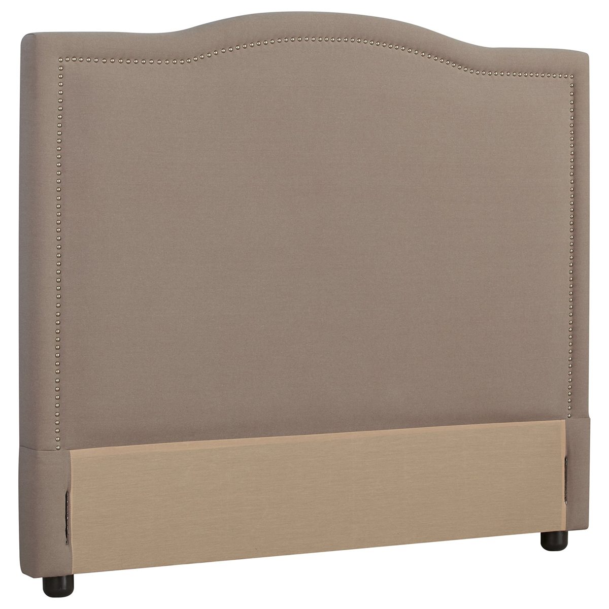 Amazon Brand – Stone & Beam Bridgewater Curved Queen Headboard, 82"W, Fresh Dune