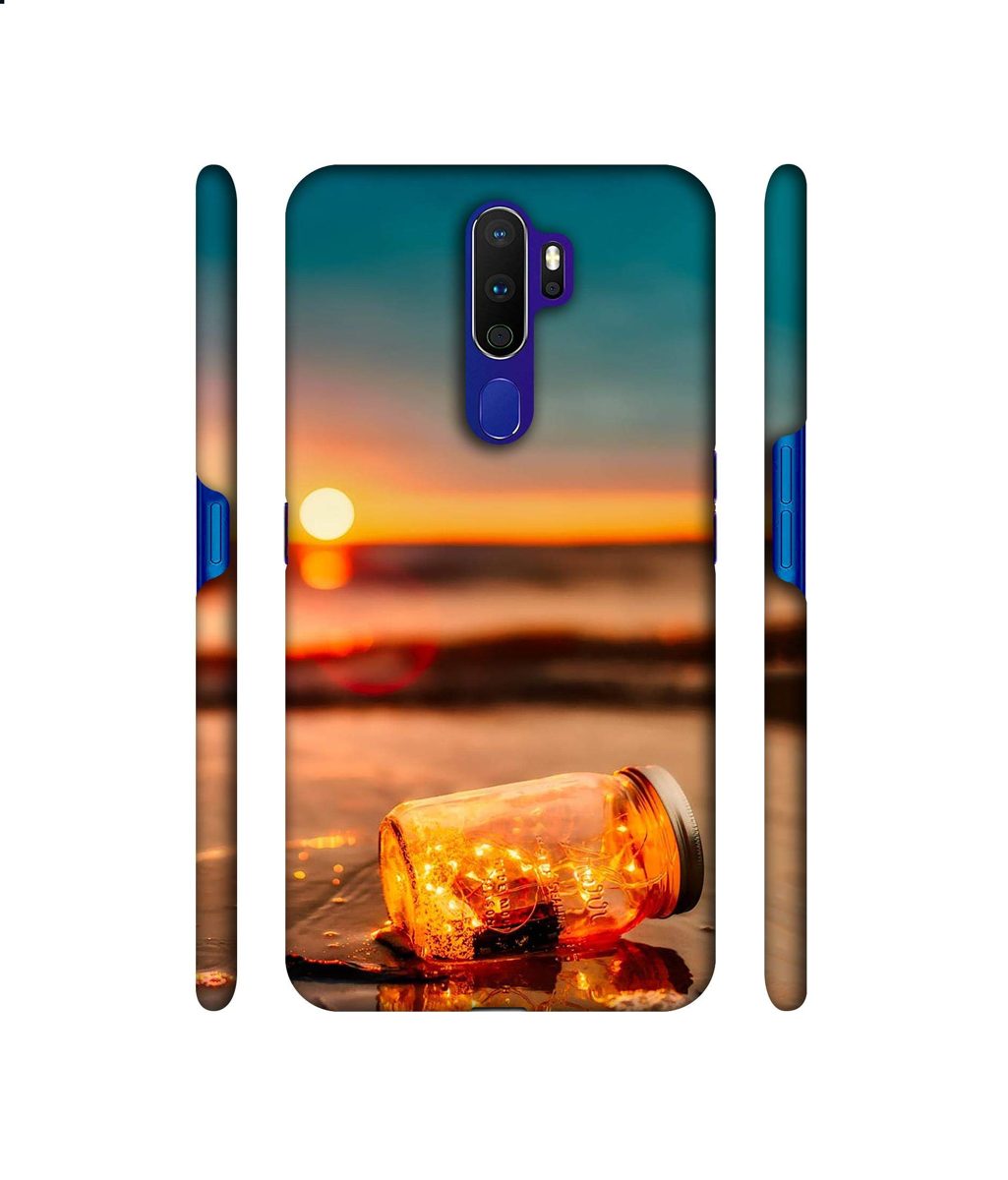 Amazon Brand - Solimo Designer Jar at Sea Serface 3D Printed Hard Back Case Mobile Cover for Oppo A9 (2020)