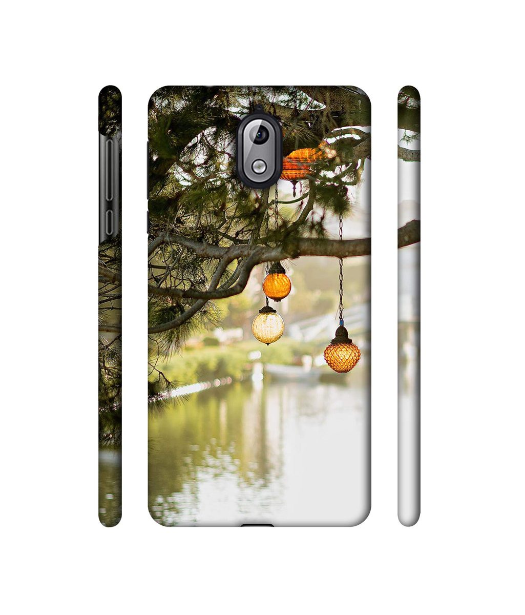Amazon Brand - Solimo Designer Hanging Lights 3D Printed Hard Back Case Mobile Cover for Nokia 3.1