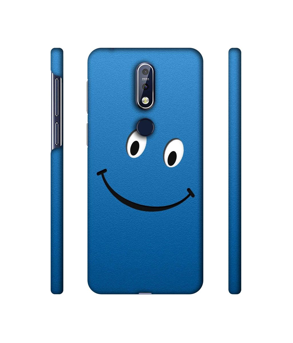 Amazon Brand - Solimo Designer Happy 3D Printed Hard Back Case Mobile Cover for Nokia 7.1
