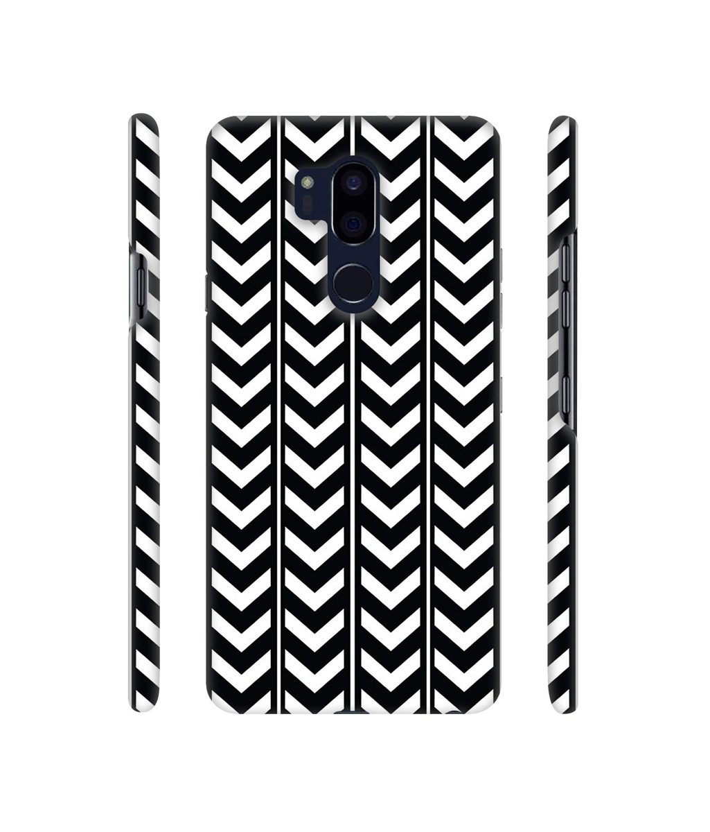 Amazon Brand - Solimo Designer Arrow Texture 3D Printed Hard Back Case Mobile Cover for LG G7 ThinQ