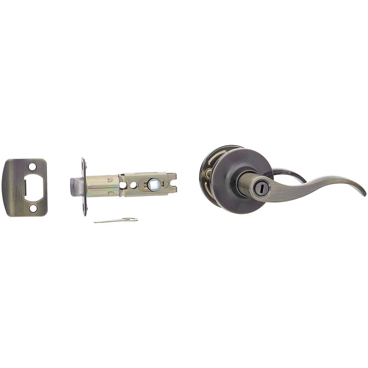 AmazonBasics Door Levers - Wave AB-DH505-AB 1